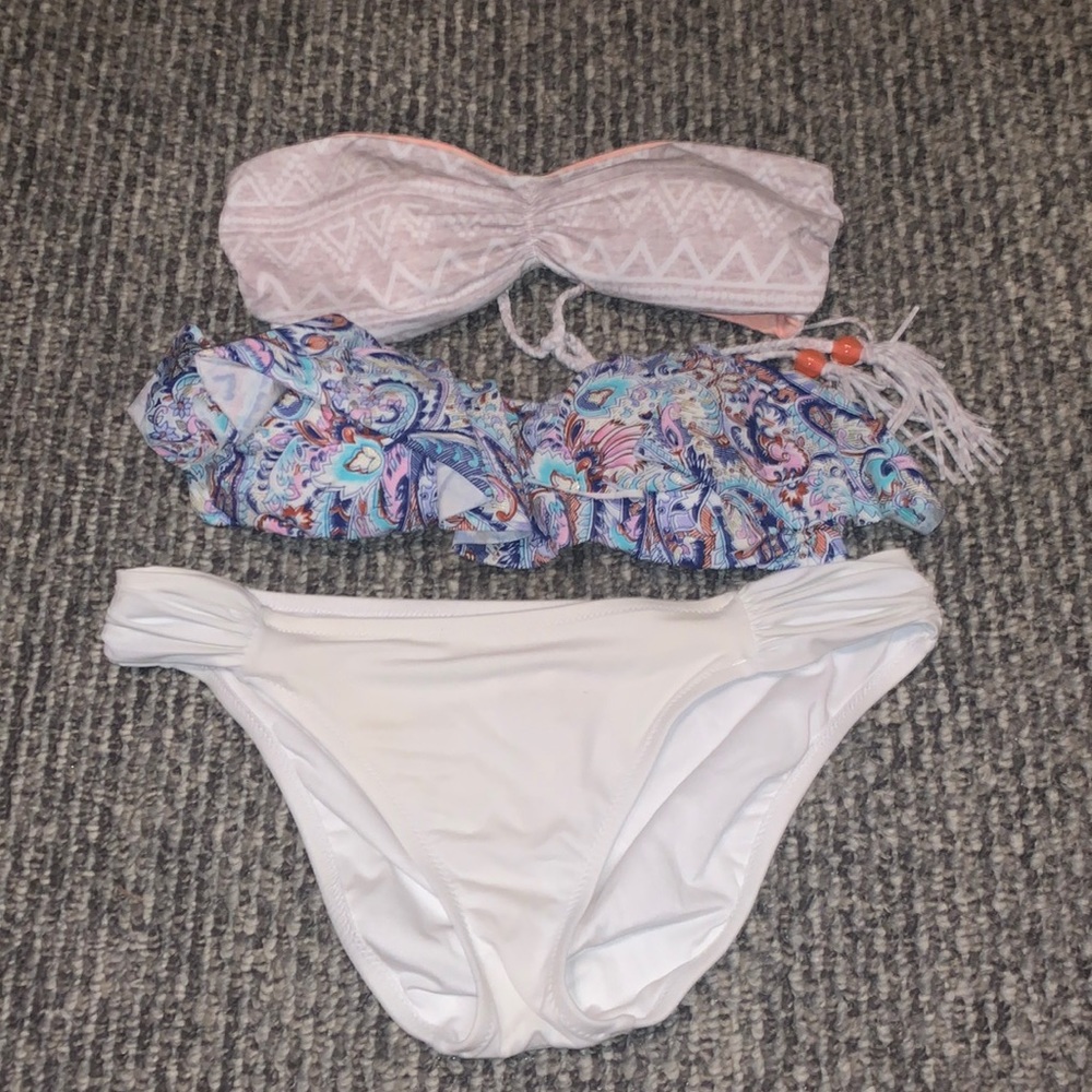 Victoria’s Secret white bikini